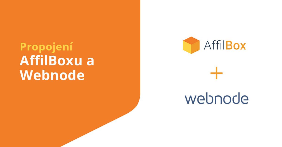 Implementing AffilBox in Webnode e-shop